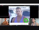 ツヨシ工業編の鑑賞会を開くタイの筋肉系YouTuber