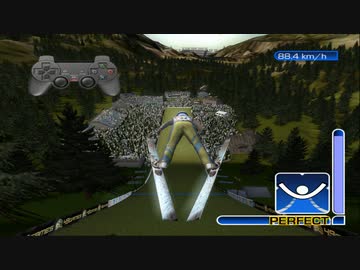 ヒンターツァルテン 120.5 メートルジャンプ  RTL Ski jumping 2007【TAS】