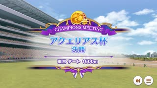 アクエリアス杯決勝