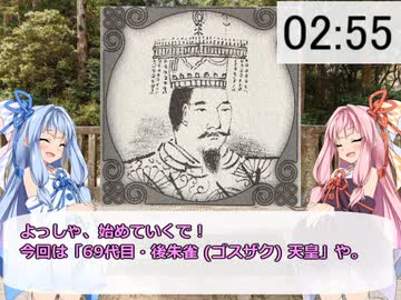 3分で歴代天皇紹介シリーズ！　「69代目 後朱雀天皇」