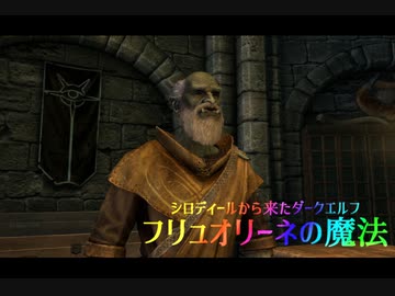【Skyrim劇場】シロディールから来たダークエルフ　フリュオリーネの魔法【ゆっくり実況】第6話　猛勉強