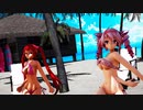 [MMD]Kiss me 愛してる～テト&유니／UNI