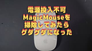 MagicMouseを修理したかったのにグダグダになってしまいました