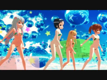 紗霧・エルフ・れんが・氷子 水着！Love&Joy