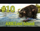 【ARK Lost Island】可愛い木材担当、カストロイデスをテイム！【Part10】【実況】
