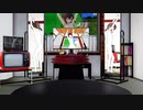 【Ray-mmd】6畳1Kの部屋で吹雪がベリーダンス
