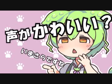 ずんだもんの声は何故かわいいのか？