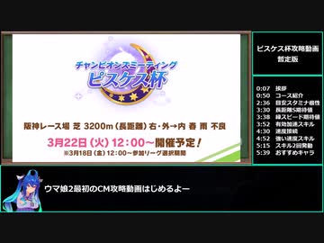 【ゆっくりウマ娘】ピスケス杯ガチ攻略　暫定版【biimシステム】