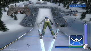 オーベルストドルフ 256 メートルジャンプ  RTL Ski jumping 2007【TAS】