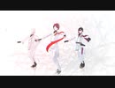 【MMDスマプロ！】黒マスク組が新規衣装で踊るHistoria【竜潜月諒・二之宮真白・赤熊七奈也】