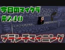 【今日のマインクラフト】～ブランチマイニング～ 【#240】