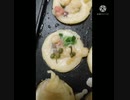 タコ焼きに青実山椒新鮮な旨さそっくりの不良少年達 ふタコ焼きらしい違った双子ヤンキーらしい