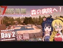 【7 Days to Die】ゆかりちゃんはNAVEZGANEで暮らすα20編 2日目後編