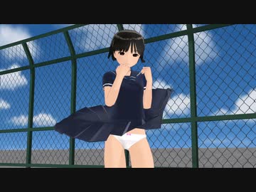 【MMD】てとらーず4人がセーラー服が風吹く屋上でZigzagを踊る