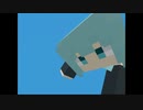 【マインクラフト】初音ミク　泳ぐ