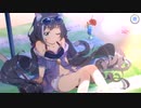 コッコロちゃん、キャルちゃんの膝枕でおねんねしてるんですね