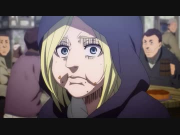 パイを貪り食うアニ【進撃の巨人 The Final Season ２４話（８３話）】