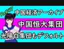 中国経済 アーカイブ 中国恒大集団 デフォルトせずに堪えているが、光陽城集団も不動産業界全体も危機的状況＃47 ニコニコ版