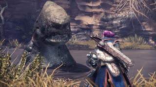 ネギのゲーム実況　MONSTER HUNTER WORLD：ICEBORNE　#007　｢不穏の沼影｣