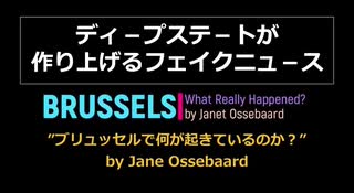 ディ－プステ－トが作り上げるフェイクニュ－ス：ベルギ－の首都ブリュッセルの暴徒の真実