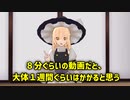ゆっくり動画は制作はどれぐらいかかるのか？