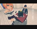 【にじさんじMMD】絶え間なく藍色【鈴谷アキ/剣持刀也】