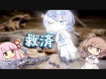 ワニに襲われる人たちを助けるすずきつづみ【VOICEROID劇場】