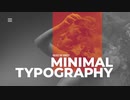 Modern Typography Titles Mogrt Template 江渡賢慈