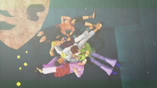 《人力》と..ある一.家..の御.茶会..議　サッチ《ONEPIECE》-MMDワンピ.白ひげ海賊団-