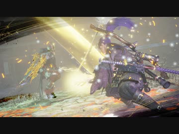 【仁王2】源義経-旋棍ボス戦プレイ動画（妖怪技不使用）