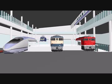 【MMD】京都鉄道博物館　本館1F制作中