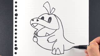 新作ポケモンのホゲータ描いてみた【ポケモン】