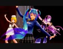 【初音ミク・鏡音リン・巡音ルカ】Dancers on Tears【MMD】