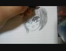 #１ オリジナルの女の子が描きたくて。。。