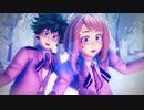 【MMDヒロアカ】drop pop candy（麗日お茶子・緑谷出久）