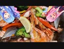 【琴葉姉妹のグルメ録】海老パエリアしか勝たん！《 yaesu 海老 talian バル・ルクア大阪梅田店 》