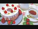 ＊春色＊いちごシフォンケーキ