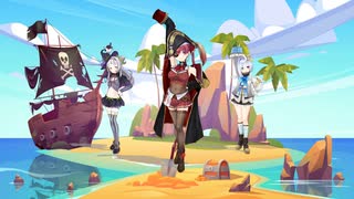 MMD]「センチメンタルジャーニー」の替え歌で「センシティブ・マリン」（コーラスのみver）[替え歌]