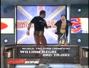 WWE タッグ王座戦 サイモン＆メイヴェン VS ラ・レジスタンス VS TAJIRI＆リーガル 050328