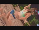 【DoaXvv/ヒトミ】立ち・あつーい /膝立ちしなりのポーズ/リーブラ 030720