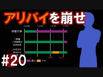 犯人はまだ寮の中にいる!!弐を実況プレイ #20