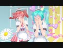 【MMD】 ドレミファミックス【初音ミク・重音テト】