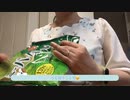 主人が買ってきたお菓子食べてみたvlog　抹茶バームロール