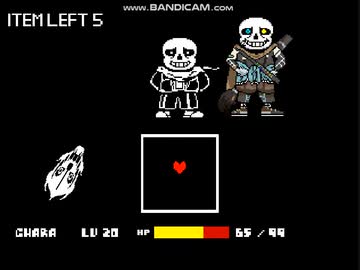 Undertale Hard Mode Sans Fight【自作】 - ニコニコ動画