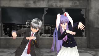 【東方MMD】m/es【うどんげ達108】