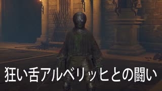狂い舌アルベリッヒとの闘い。
