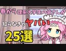 【※重要※】春から理系大学生になる皆さんが知らなきゃマジで人生棒に振ること25選【VOICEVOX】