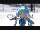 【MMD】『ポジティブ・パレード』by ままま式あぴ雪ミク【ミクの日2022】