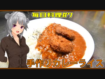 【毎日料理＃7】手作りカレーライス【小春六花】