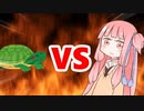 茜ちゃんVS亀